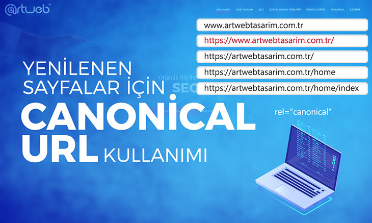 Yenilenen Sayfalar İçin Canonical URL Kullanımı